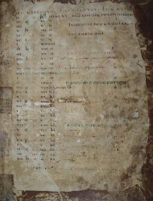 Bild Nr.2: 142-1154 Codice de Metz.: (Faksimile)