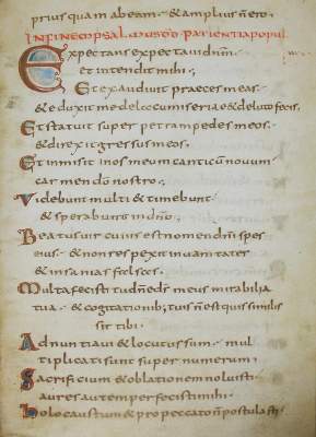 Bild Nr.2: 142-1165 Goldene Psalter, Der.: (Faksimile)