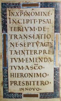 Bild Nr.1: 142-1166 Goldene Psalter, Der.: (Faksimile)