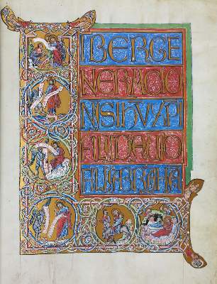 Bild Nr.3: 142-1167 Goslarer Evangeliar.: (Faksimile)