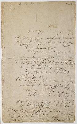Bild Nr.1: 142-1173 Hölderlin,F.: (Faksimile)