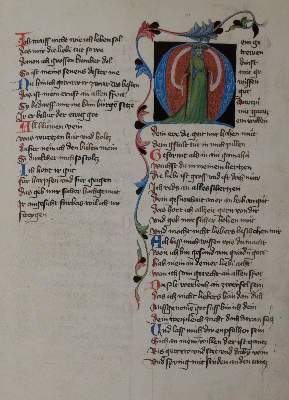 Bild Nr.3: 142-1175 Hugo von Montfort.: (Faksimile)