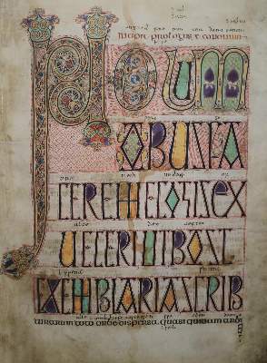 Bild Nr.1: 142-1181 Lindisfarne Gospels, The.: (Faksimile)