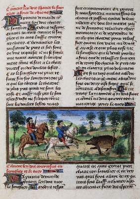 Bild Nr.3: 142-1182 Livre du Roy Modus, Le.: (Faksimile)