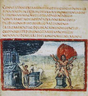 Bild Nr.1: 142-1209 Vergilius Vaticanus.: (Faksimile)