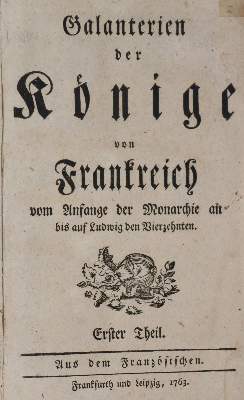 Bild Nr.1: 142-1303 (Vanel,C. u. H.de Sauval).: (Erotika - Galantes)