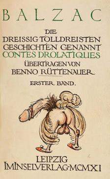 Bild Nr.4: 142-1305 Balzac,H.de.: (Erotika - Galantes, Zille)