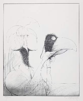Bild Nr.1: 142-1311 Hanel,W.: (Karikatur)