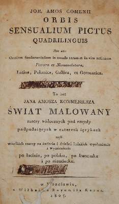 Bild Nr.3: 142-1355 Sammlung: (Orbis pictus.)