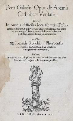 Bild Nr.1: 142-138 Galatino,P.: (Alte Drucke, Handschriften und Theologie)