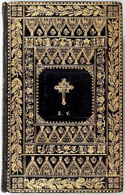 Bild Nr.2: 142-1420 Schwarzer Ledereinband: (Einband)