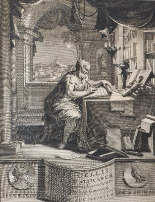 Bild Nr.2: 142-1436 Gellius,A.: (Literatur und illustrierte Bücher bis 19.Jahrhundert)