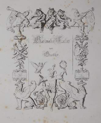 Bild Nr.1: 142-1444 Goethe,J.W.v.: (Literatur und illustrierte Bücher bis 19.Jahrhundert)