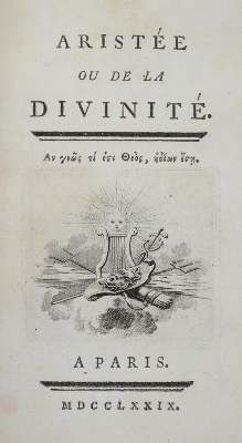 Bild Nr.1: 142-1455 (Hemsterhuis,F.).: (Literatur und illustrierte Bücher bis 19.Jahrhundert)