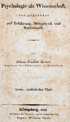 Bild Nr.1: 142-1456 Herbart,J.F.: (Literatur und illustrierte Bücher bis 19.Jahrhundert)