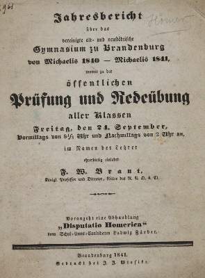 Bild Nr.1: 142-1461 Färber,L.: (Homer)
