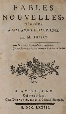 Bild Nr.1: 142-1464 Imbert,(B.).: (Literatur und illustrierte Bücher bis 19.Jahrhundert)