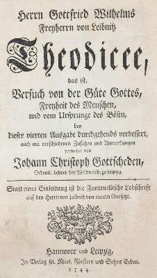 Bild Nr.3: 142-1473 Leibniz,G.W.v.: (Literatur und illustrierte Bücher bis 19.Jahrhundert)