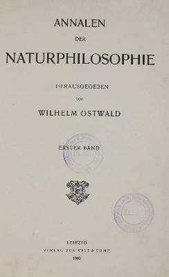 Bild Nr.1: 142-1492 Ostwald,W. (Hrsg.).: (Literatur und illustrierte Bücher bis 19.Jahrhundert)