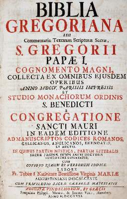Bild Nr.1: 142-152 Gregor I., Papst.: (Alte Drucke, Handschriften und Theologie)