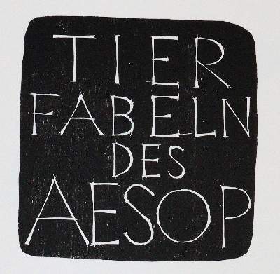 Bild Nr.4: 142-1563 Aesop.: (Literatur und illustrierte Bücher 20.Jahrhundert - Alte Literatur in modernen Ausgaben)