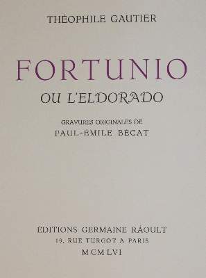 Bild Nr.1: 142-1570 Gautier,T.: (Becat)