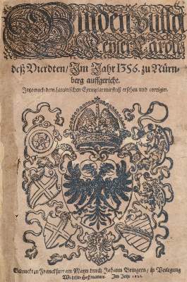 Bild Nr.1: 142-158 Gülden Bulla: (Alte Drucke, Handschriften und Theologie)