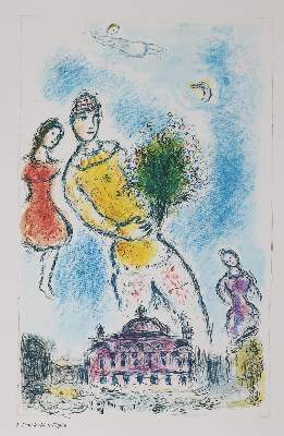 Bild Nr.1: 142-1589 Chagall.: (Chagall, Derrière le miroir)