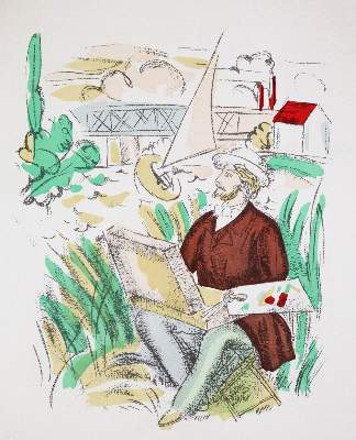 Bild Nr.2: 142-1608 Mallarme.: (Dufy)