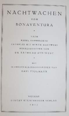 Bild Nr.5: 142-1651 Goethe,(J.W.v.).: (Literatur und illustrierte Bücher 20.Jahrhundert - Alte Literatur in modernen Ausgaben)