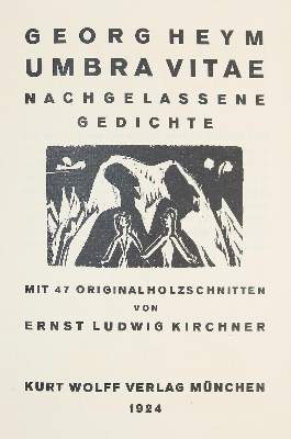 Bild Nr.6: 142-1668 Heym,G.: (Literatur und illustrierte Bücher 20.Jahrhundert - Alte Literatur in modernen Ausgaben)