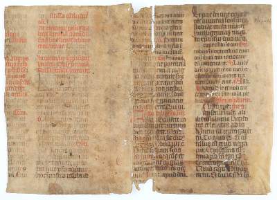 Bild Nr.1: 142-168 Fragment.: (Handschriften)