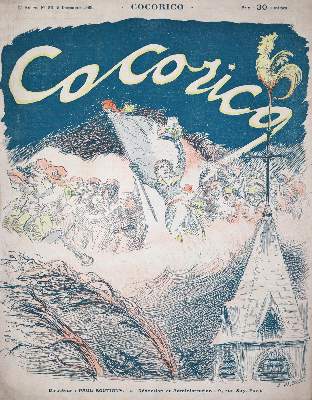 Bild Nr.4: 142-1697 Cocorico.: (Jugendstil, Mucha)