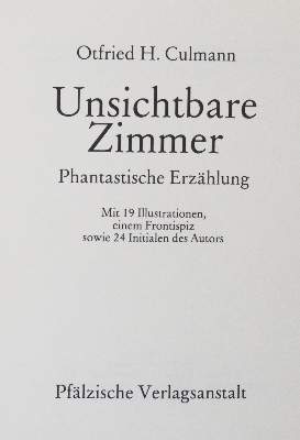 Bild Nr.1: 142-1699 Hocke,G.R.: (Jus der Bibliothek v. Prof. Thomas Würtenberger, Culmann)