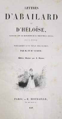 Bild Nr.1: 142-1721 Lettres d'Abailard et d'Heloise,: (Literatur und illustrierte Bücher 20.Jahrhundert - Alte Literatur in modernen Ausgaben)