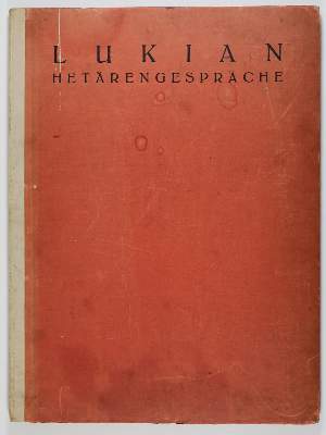 Bild Nr.21: 142-1725 Lukian.: (Literatur und illustrierte Bücher 20.Jahrhundert - Alte Literatur in modernen Ausgaben)