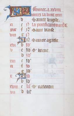 Bild Nr.23: 142-175 Kalendarium.: (Handschriften)