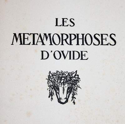 Bild Nr.1: 142-1755 Ovidius,N.P.: (Literatur und illustrierte Bücher 20.Jahrhundert - Alte Literatur in modernen Ausgaben)