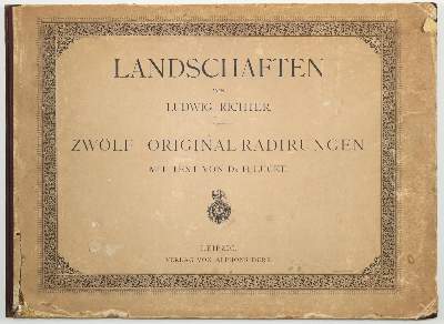 Bild Nr.2: 142-1784 Richter,L.: (Literatur und illustrierte Bücher 20.Jahrhundert - Alte Literatur in modernen Ausgaben)