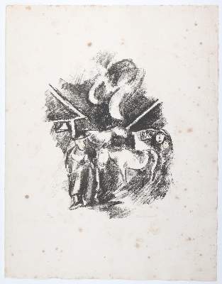 Bild Nr.7: 142-1815 Siebzehn Steinzeichnungen.: (Literatur und illustrierte Bücher 20.Jahrhundert - Alte Literatur in modernen Ausgaben)
