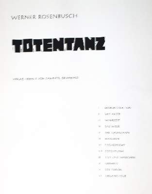 Bild Nr.3: 142-1832 Rosenbusch,W.: (Totentanz)