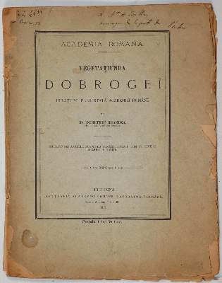 Bild Nr.4: 142-1866 Brandza,D.: (Botanik)