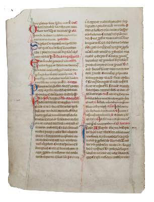 Bild Nr.1: 142-188 Sammlung: (Handschriften)