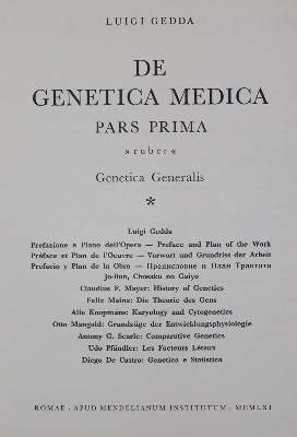 Bild Nr.1: 142-1905 Gedda,L. (Hrsg.).: (Medizin)