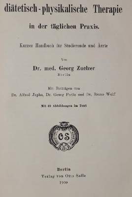 Bild Nr.1: 142-1918 Lusk,G.: (Medizin)