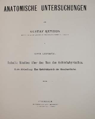 Bild Nr.2: 142-1939 Retzius,G.: (Medizin)