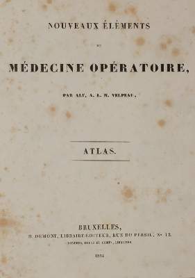 Bild Nr.1: 142-1954 Velpeau,A.A.L.M.: (Medizin)