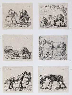 Bild Nr.2: 142-1987 Laer, Pieter Jacobsz van: (Zoologie, Pferde)