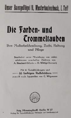 Bild Nr.1: 142-1991 Baldamus,A.C.E.: (Zoologie, Vögel)