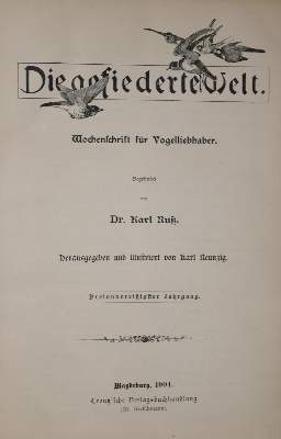 Bild Nr.1: 142-2000 Gefiederte Welt, Die.: (Zoologie, Vögel)
